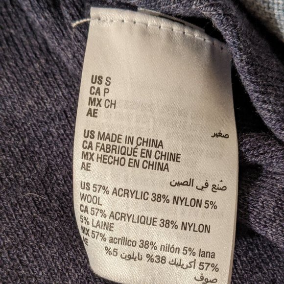 INC International Concepts Casual Geometric Sweater Size Small - Picture 4 of 5